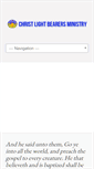 Mobile Screenshot of christlightbearers.org